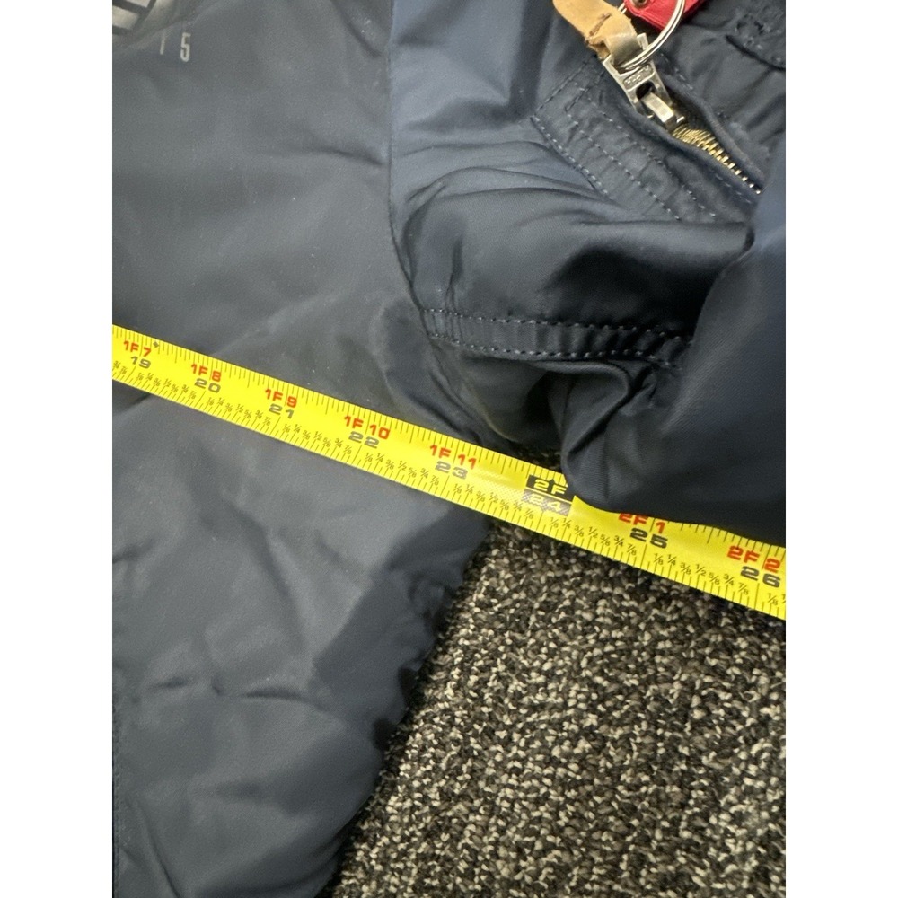 Alpha Industries Regular Fit Bomber Jacket Coat Black Men's Size XL - Picture 8 of 14